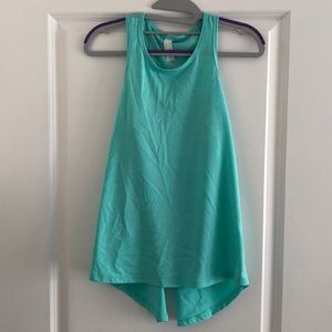 Turquoise work out tank